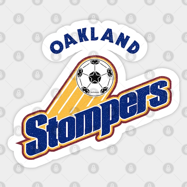 Defunct - Oakland Stompers Soccer Sticker by LocalZonly